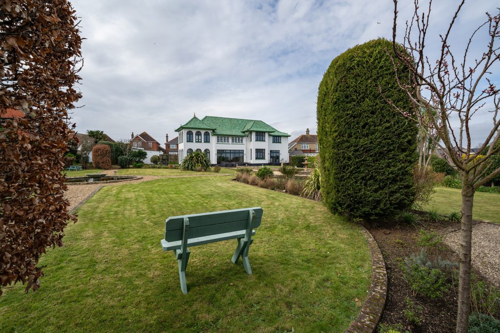 Art Deco House from Corner Art Deco House from Corner