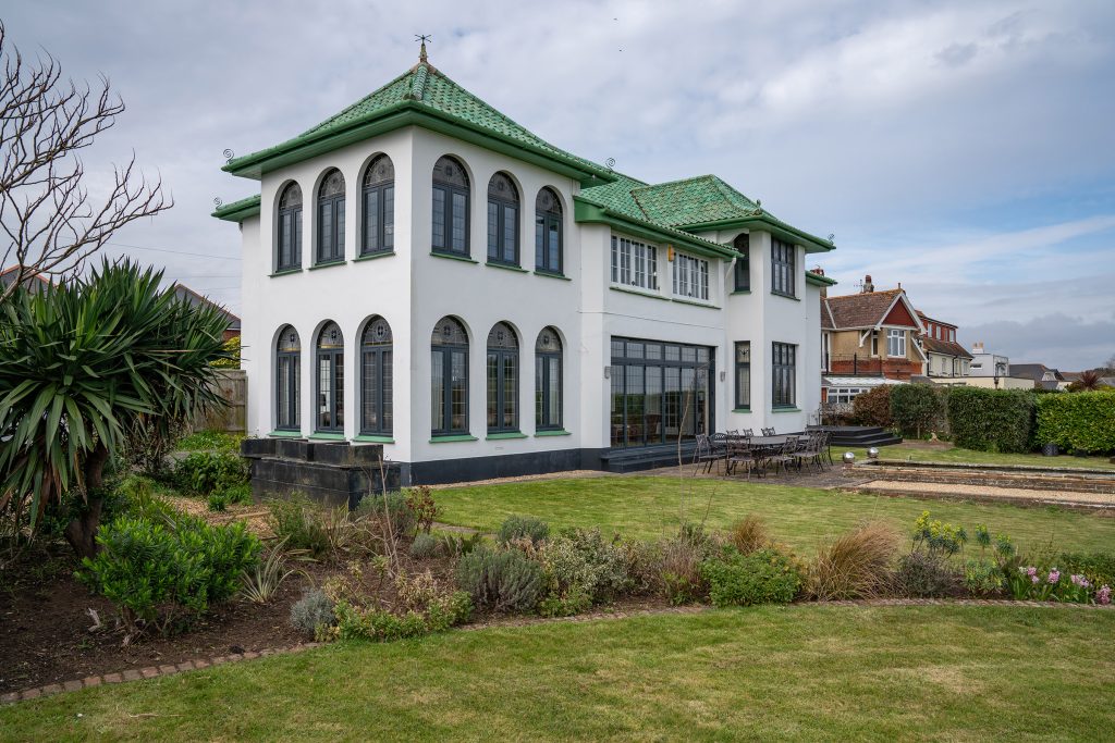 Art Deco House from Far Left Art Deco House from Far Left